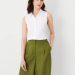 Blusa Blanca Ann Taylor