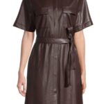VESTIDO HUGO BOSS CHOCOLATE