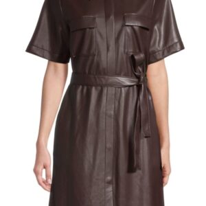 VESTIDO HUGO BOSS CHOCOLATE