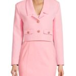Crop Blazer Endless Rose